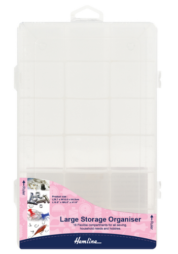 Large Plastic Storage Box by Hemline
