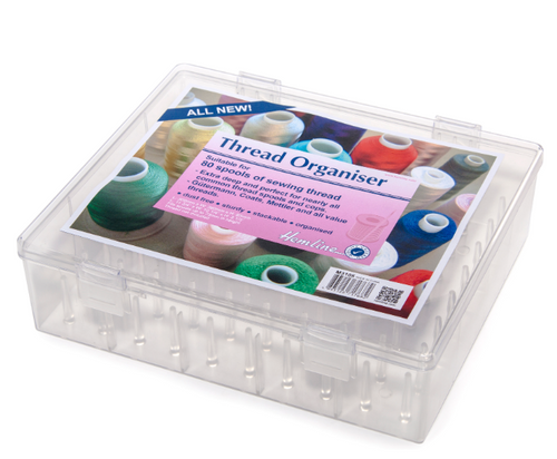  XL Clear 80 Spool Thread Organiser 80 Spool