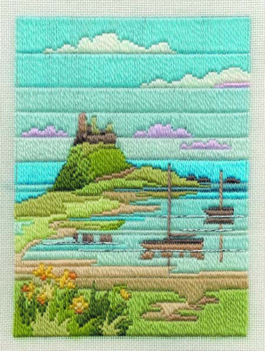 Coastal Spring Long Stitch Kit