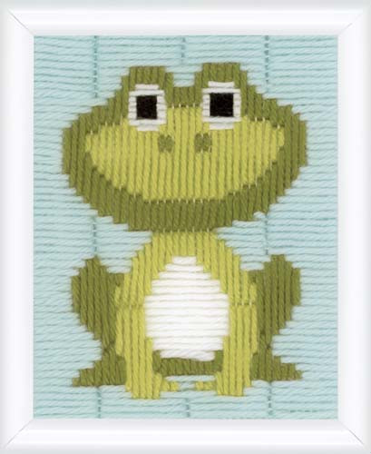 Frog Longstitch Kit by Vervaco