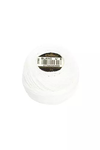 Coton Perle size 12 Blanc