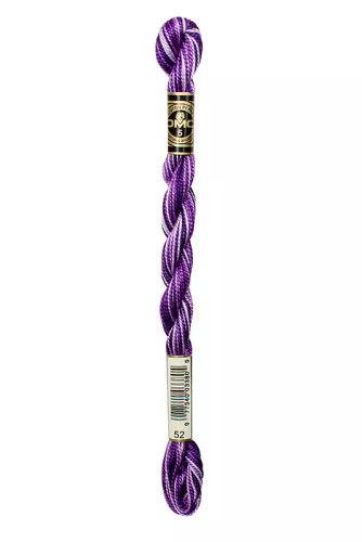  Coton Perle Size 5: 1 x 25m Skein - 52