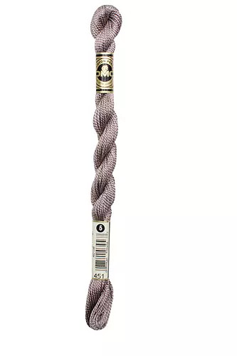 Coton Perle Size 5: 1 x 25m Skein - 451