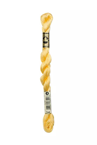 Coton Perle Size 5: 1 x 25m Skein - 744