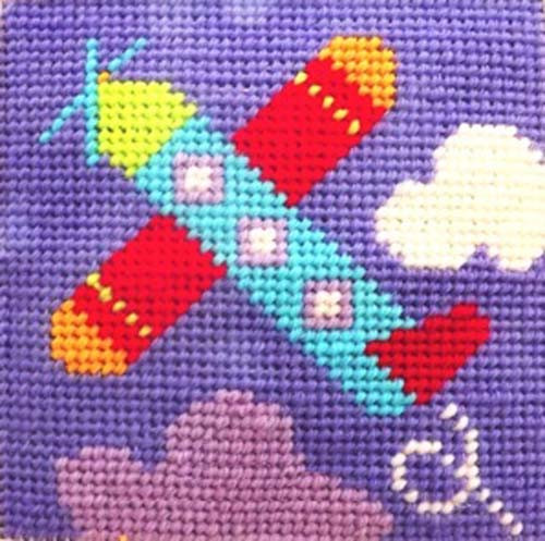 Plane Needle Point By Stitching Shed