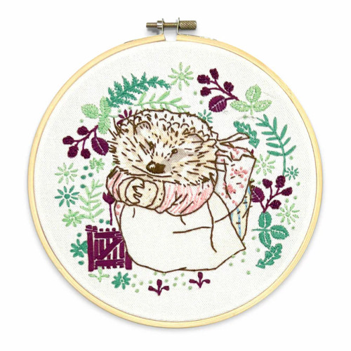 Beatrix Potter - Mrs. Tiggy-Winkle Embroidery Kit by Craft Kit