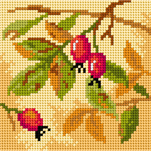 Four Seasons: Autumn Tapestry Canvas Only By Orchidea