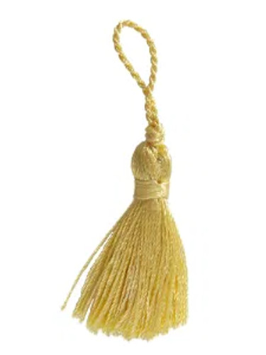 1 Yellow Tassel 4cm
