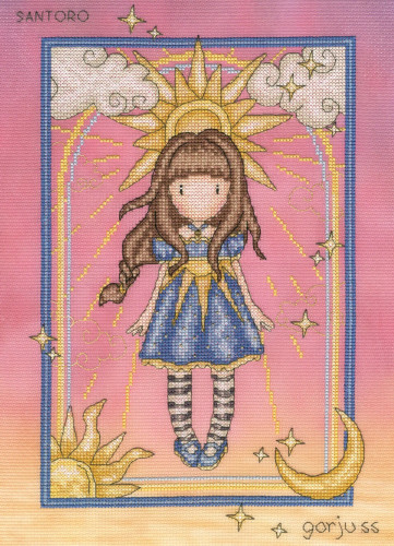 Ray of light Cross Stitch Kit by Gorjuss