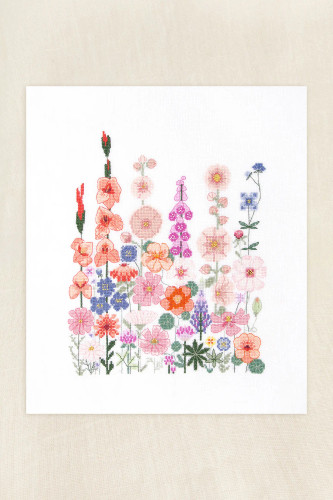 Climbing Flowers by Marie-Dominique Procureur  Cross Stitch Kit by DMC