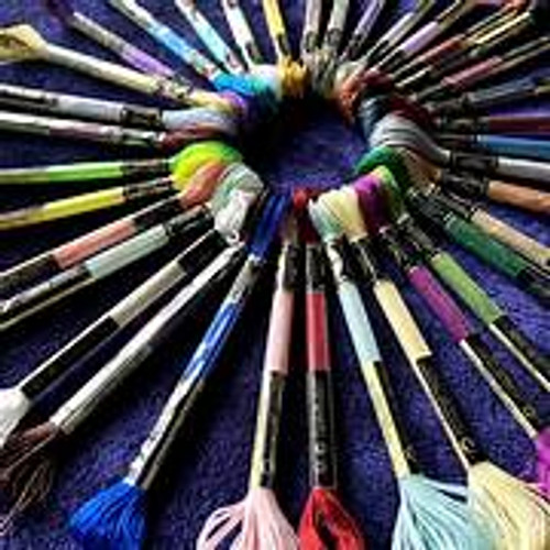 DMC Light effect Bundle of 10 different colours DMC Light effect Bundle of 10 different colours