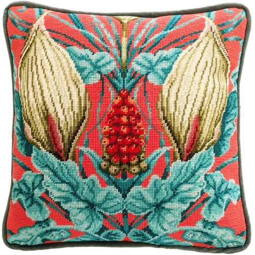 Mortal Lily Tapestry Cushion Kit by Bothy Threads