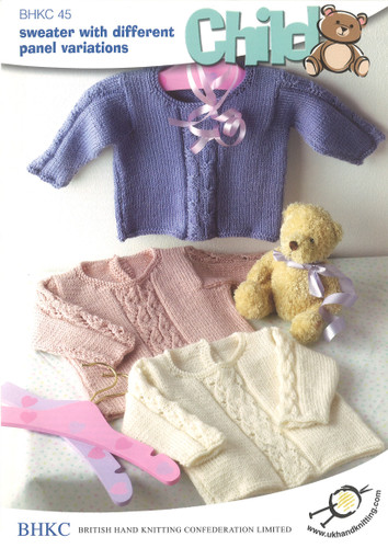 Pattern: Double Knitting: Sweaters by UK Hand Knitting Association