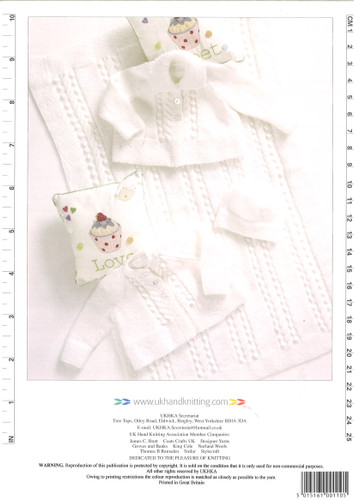 Pattern: Double Knitting: Cardigans, Hat and Blanket (110) by UK Hand Knitting Association