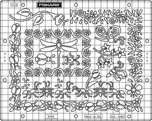 Fiskars Shapeboss stencils Bugs