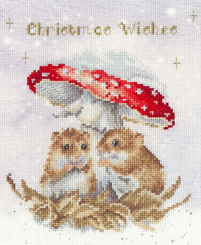 Mushroom At The Inn Counted Cross Stitch Kit by Bothy Threads Mushroom At The Inn Counted Cross Stitch Kit by Bothy Threads