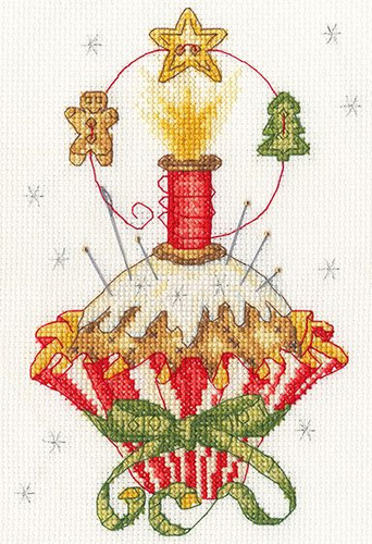 Christmas Trimmings Counted Cross Stitch Kit by Bothy Threads Christmas Trimmings Counted Cross Stitch Kit by Bothy Threads