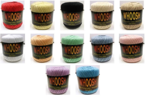 Bundle of 10  Whoosh Balls for Crochet