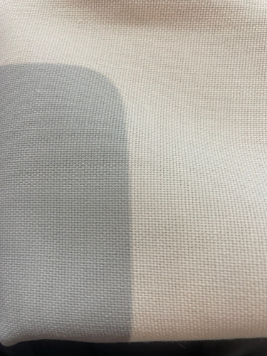 1 offcut of Embroidery Fabric 47cm x 48cm in Buttermilk