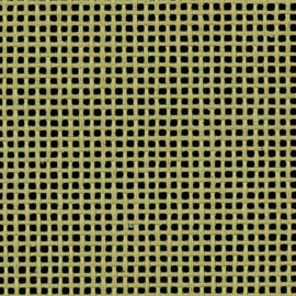 1 Offcut of 18 count cream canvas 39 x 32 cm 