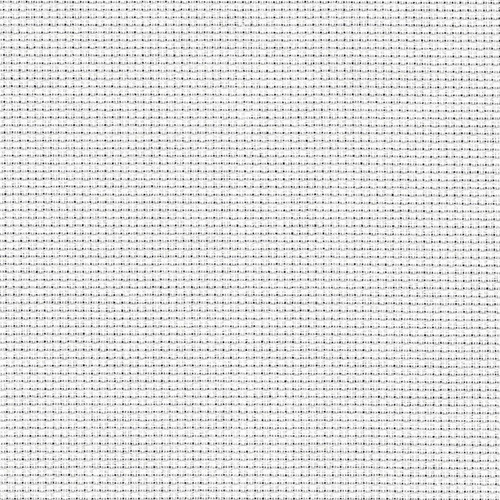 1 Offcut of 18 Count Aida in White 38cm x 14cm 