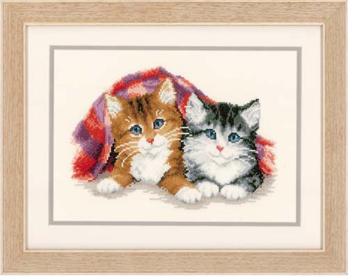 Kittens Blanket Cross Stitch Kit