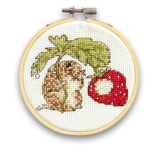 Beatrix Potter Timmy Willie Cross Stitch Kit by Crafty Kits