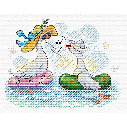 On the Sea Cross Stitch Kit By MP Studia