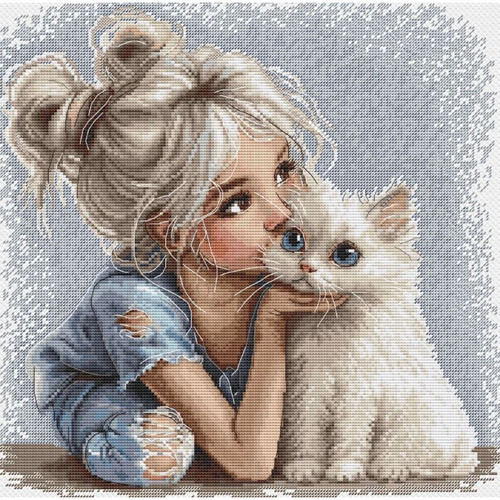 Friend Cross Stitch Kit by Andriana