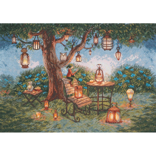 Flashlights Cross Stitch Kit by Panna