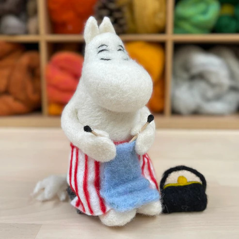 Moomin - Moominmamma Knitting Needle  Felting Craft Kit