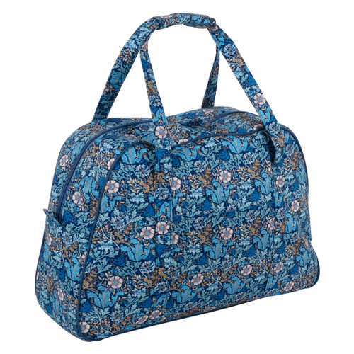 Woodblock Floral Sewing Machine Bag by Hobby Gift