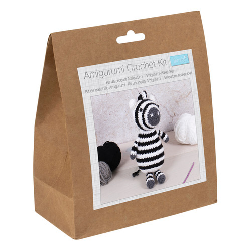 Crochet Kit: Amigurumi: Zebra By Trimits