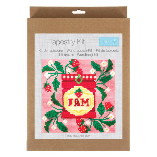 Half Stitch / Tapestry Kit: Strawberry Jam By Trimits