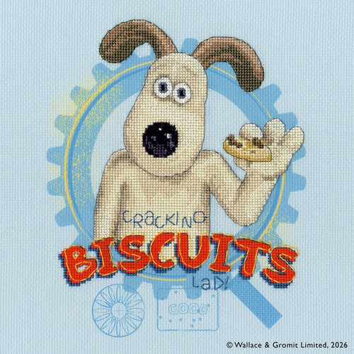 Cracking Biscuits! Counted Cross Stitch Kit by Bothy Threads