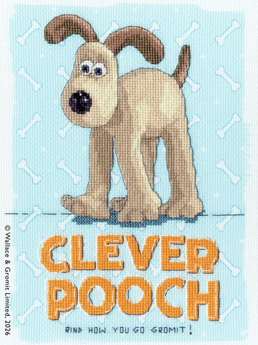 Clever Pooch! Counted Cross Stitch Kit by Bothy Threads