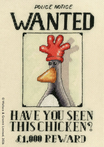 Have You Seen This Chicken? Counted Cross Stitch Kit by Bothy Threads
