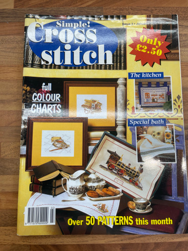 *Second-Hand* Simple Cross Stitch Chart Booklet