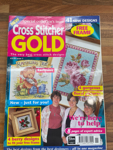 *Secondhand* Cross Stitch Gold Magazine - Issue 1