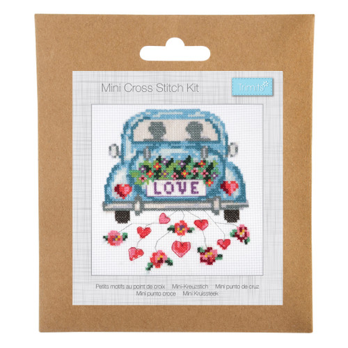 Mini Love Counted Cross Stitch Kit by Trimits