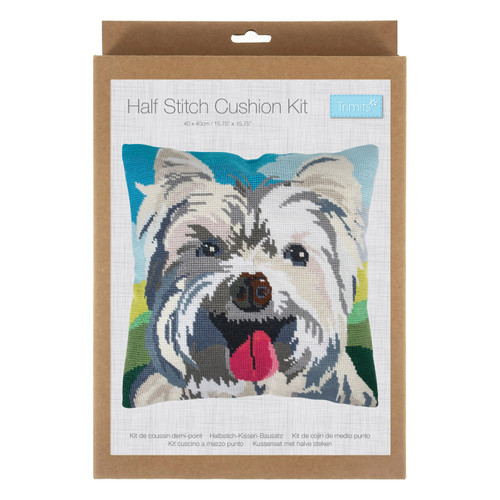 Westie Tapestry Cushion Kit by Trimits