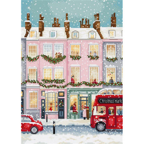 London Winter Counted Cross Stitch Kit by Letistitch