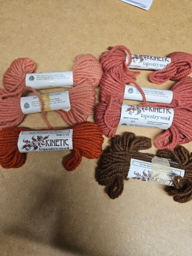  Second hand Kinetic Tapestry wool Bundle Set 4