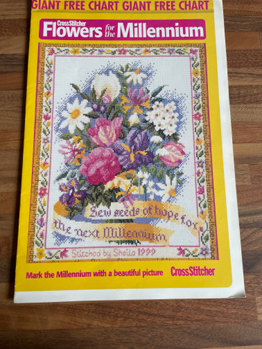 Flowers for the Millennium Giant Chart only by CrossStitcher
