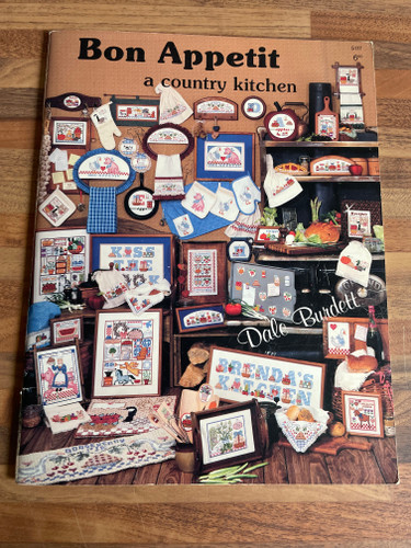 Bon Appetit A Country Kitchen Cross Stitch Chart Booklet by Dale Burdett