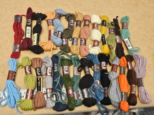 CHARITY bundle of Mixed DMC Tapestry Wool DMC3