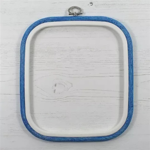 1 Nurge Flexi Hoops Square - Blue Grain 180 x 200mm (7 x 8")