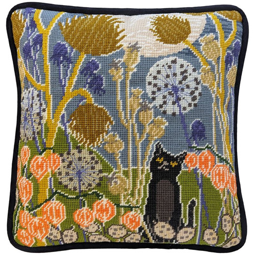 Teasel Fields Tapestry Cushion Kit by Bothy Threads