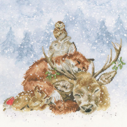 Comfort And Joy Counted Cross Stitch Kit by Bothy Threads