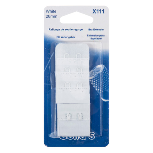 Bra Extender: White: 28mm